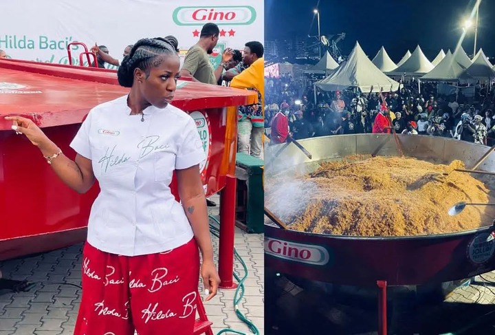 Hilda Baci Bags Guinness World Record For Largest Pot Of Jollof Rice