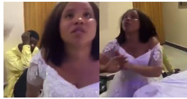 Bride Caught With Ex On Wedding Day