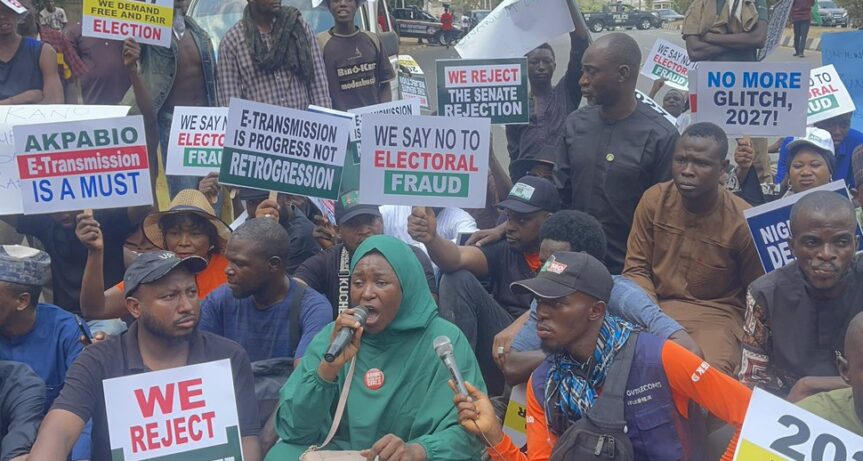 Tension In Abuja Over Electronic Transmission Result