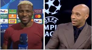 Thierry Henry Speaks Pidgin English To Osimhen
