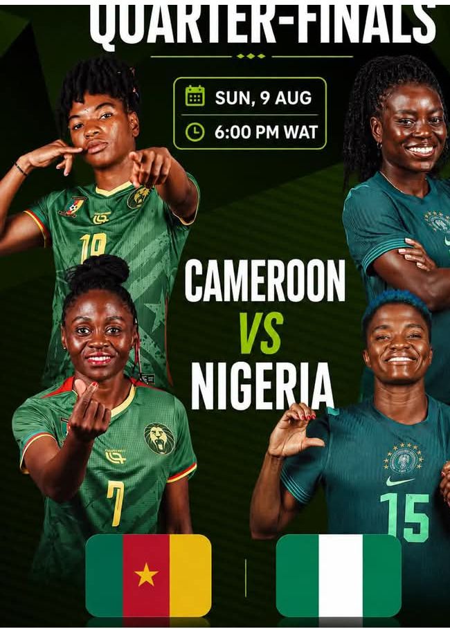 WAFCON 2026: CAMEROUN VS NIGERIA QUARTER FINALS-