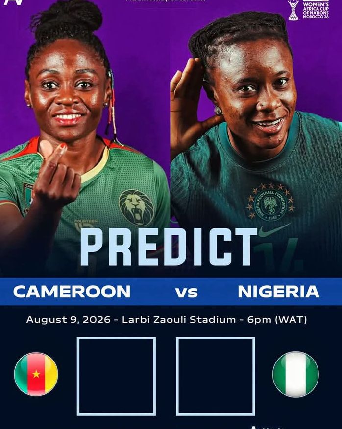 WAFCON 2026 QUARTER FINAL: Cameroun Vs Nigeria